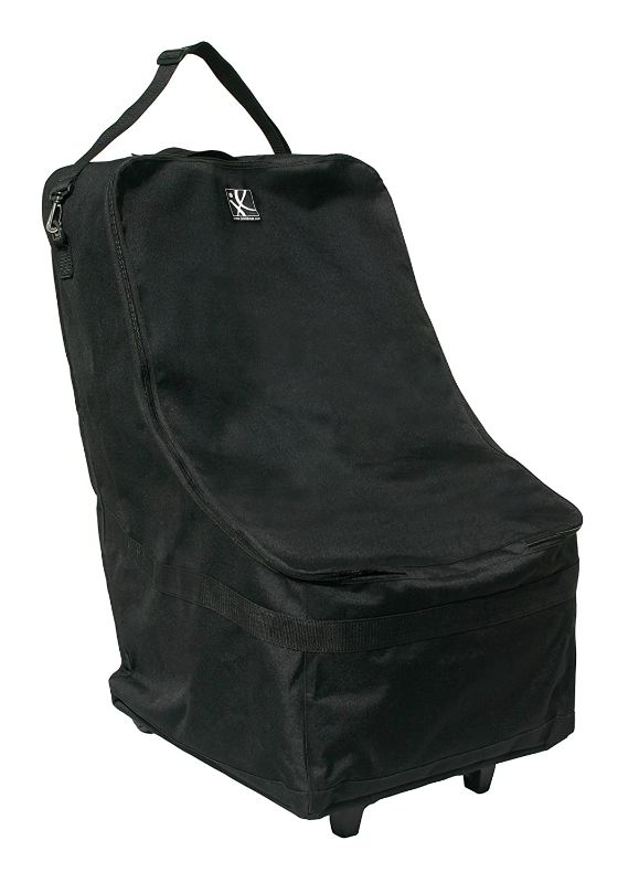 Photo 1 of J.L. Childress Wheelie Car Seat Travel Bag, Black
