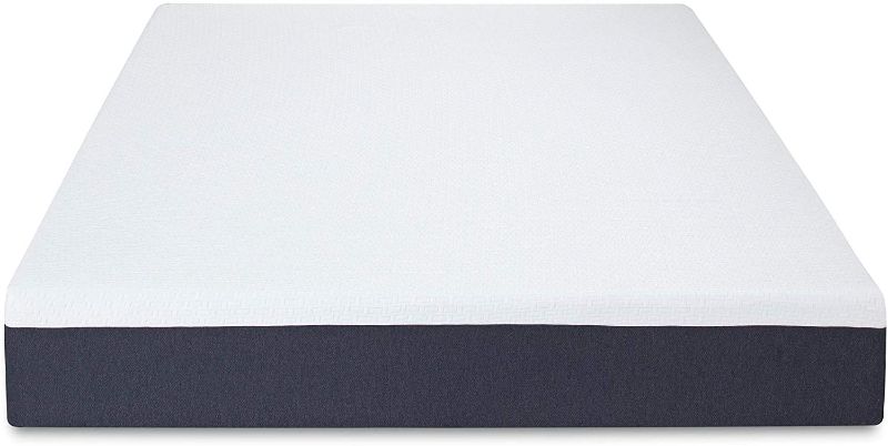 Photo 1 of 10-Inch Memory Foam Mattress in Grey, Full