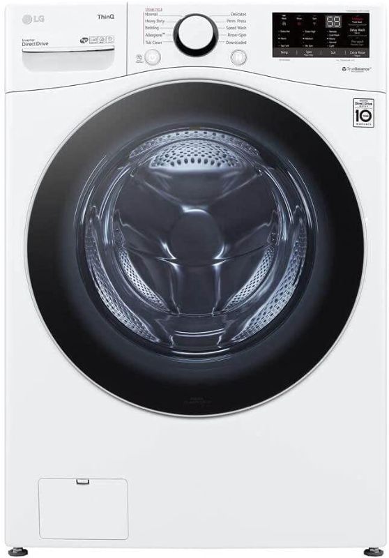 Photo 1 of LG WM3600HWA 4.5 Cu. Ft. Ultra Large Capacity Smart wi-fi Enabled Front Load Washer
