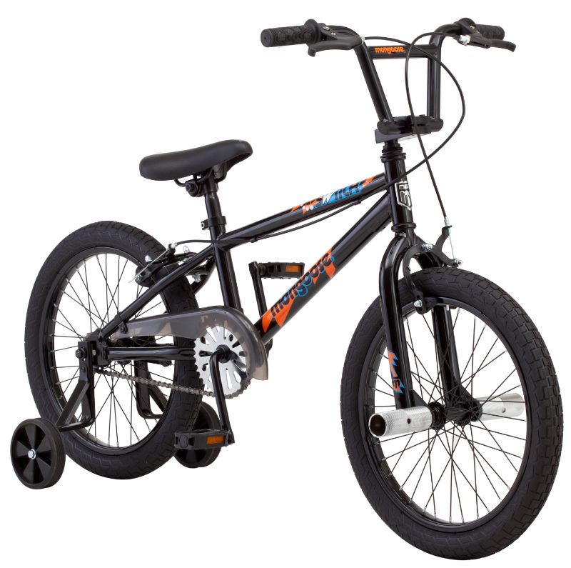 Photo 1 of Mongoose Switch Freestyle BMX Bike, 18-inch Wheels, Single Speed, Black
