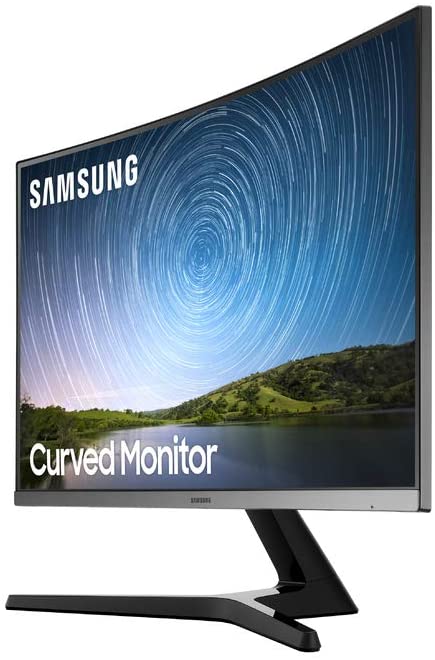 Photo 1 of SAMSUNG 27-Inch CR50 Frameless Curved Gaming Monitor (LC27R500FHNXZA) – 60Hz Refresh, Computer Monitor, 1920 x 1080p Resolution, 4ms Response, FreeSync, HDMI,Black

