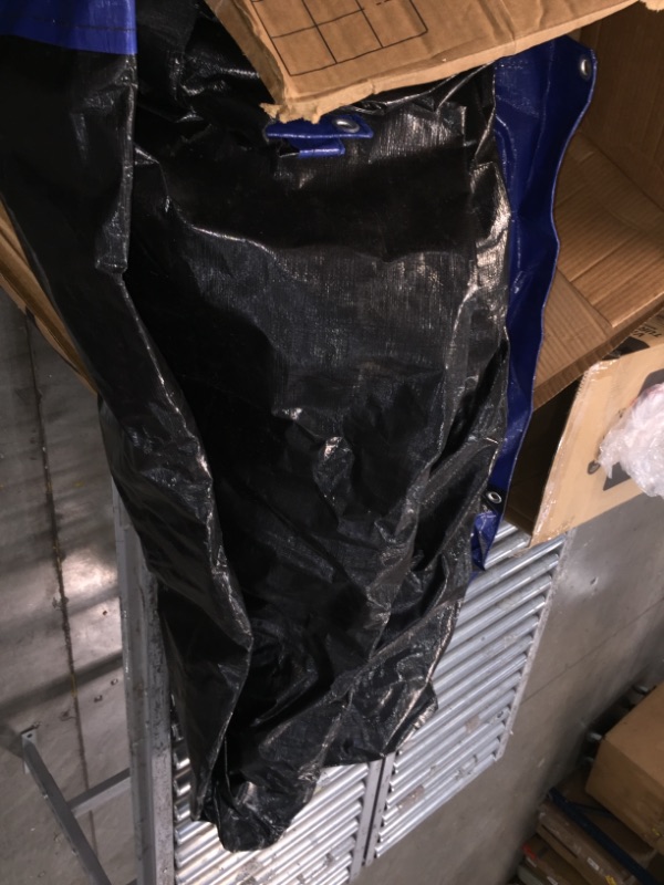 Photo 3 of **GENERAL POST** BLACK/BLUE TARP, UNKNOWN BRAND AND  SIZE APPROXIMATLEY 20'x30'