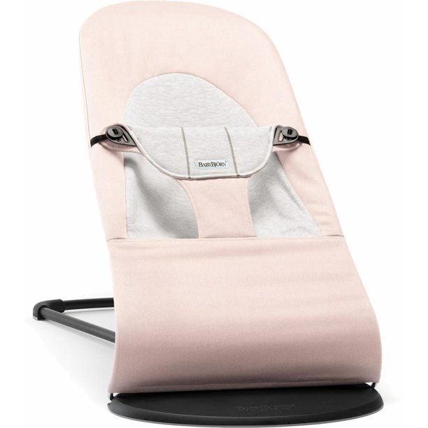 Photo 1 of Baby Bjorn 005089US Bouncer Balance Soft Light Pink And Grey
