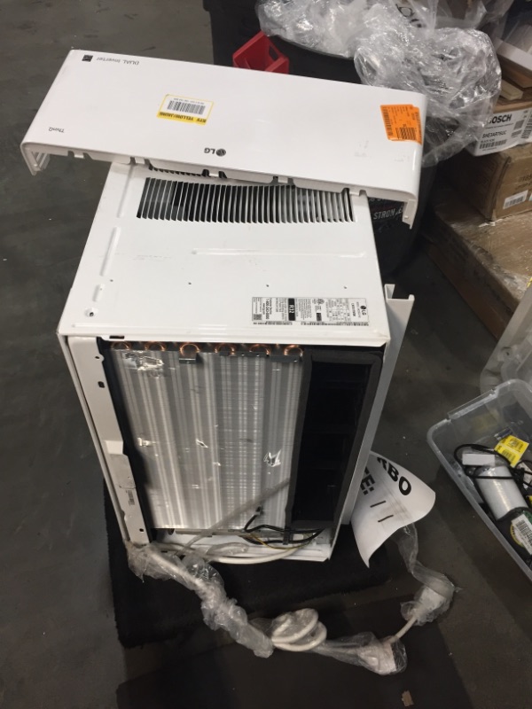Photo 1 of ****PARTS ONLY NOT TESTED**** LG 14,000 BTU 115V Dual Inverter Window Air Conditioner with Wi-Fi Control
