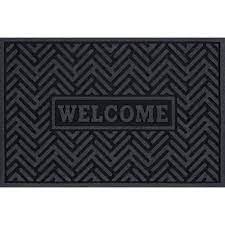 Photo 1 of 3pk Welcome Branson Bars Black 24 in x 36 in Door Mat