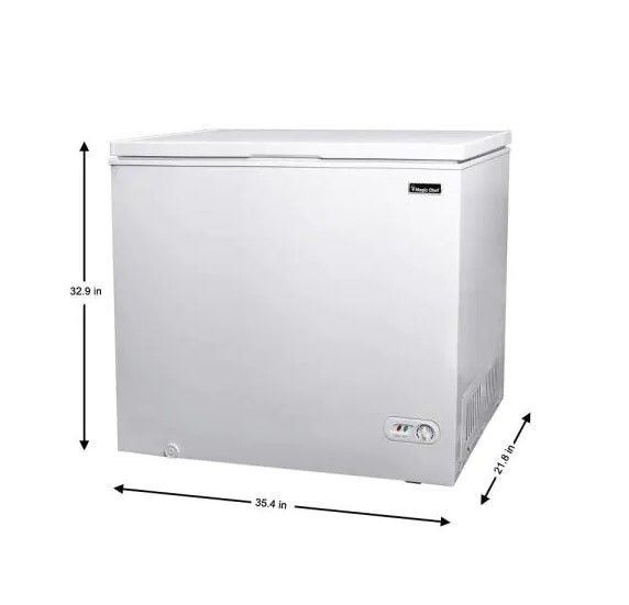 Photo 1 of Magic Chef
7.0 cu. ft. Chest Freezer in White