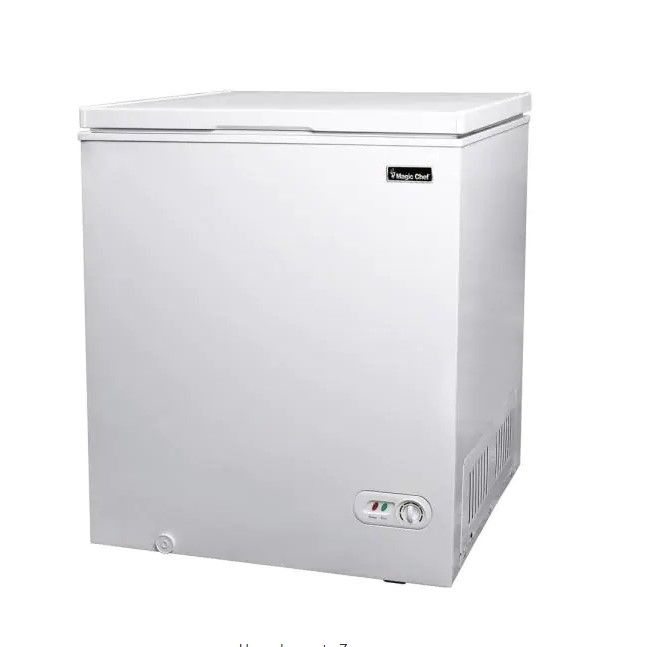 Photo 1 of Magic Chef
5.0 cu. ft. Chest Freezer in White