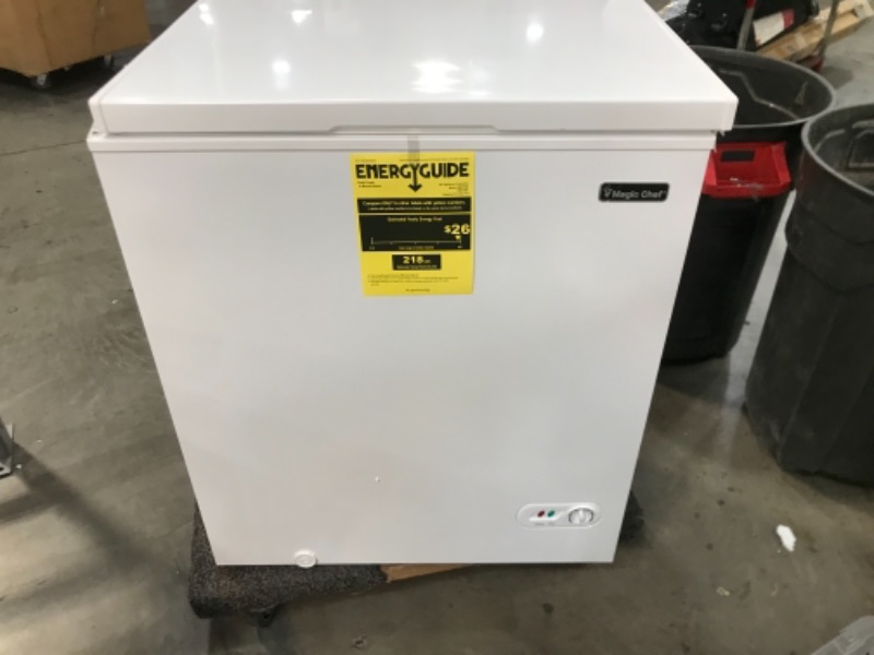 Photo 3 of Magic Chef
5.0 cu. ft. Chest Freezer in White