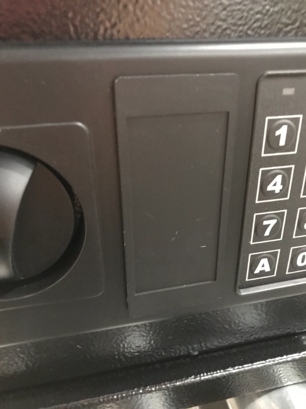 Stalwart Electronic Digital Steel Safe Box with LED Keypad and 2 Manual