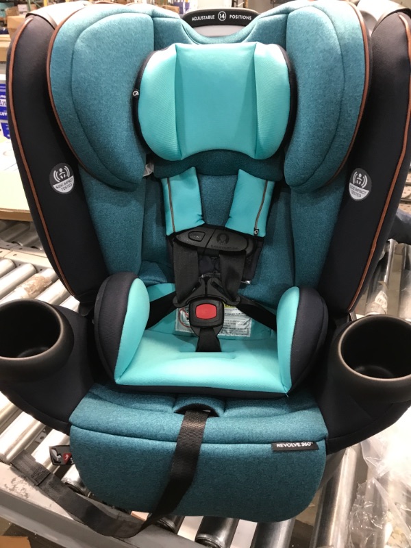 Photo 2 of Evenflo Gold Revolve360 All-in-One Car Seat - Sapphire Blue