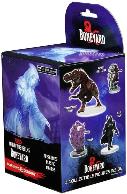 Photo 1 of D&D Icons of The Realms Miniatures: Boneyard Booster 8 Count
