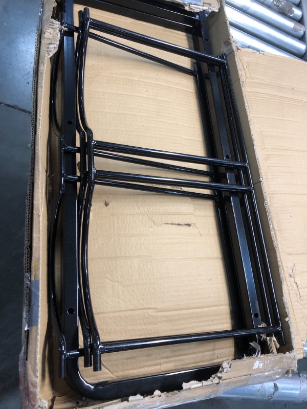 Photo 1 of (MISSING HARDWARE) 
water bottles rack black 3-tier for 6 jugs