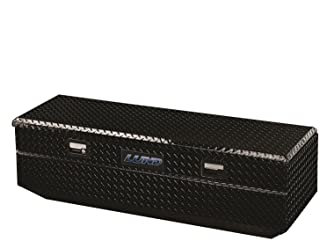 Photo 1 of (MULTIPLE DENTS) 
Lund 79460T 60-Inch Aluminum Flush Mount Single Lid Truck Tool Box, Diamond Plated, Black