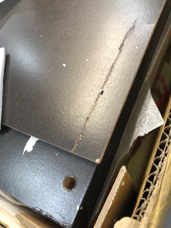 Photo 3 of (DAMAGED BACK) 
Coaster 800285 Elegant Bookcase, Cappuccino