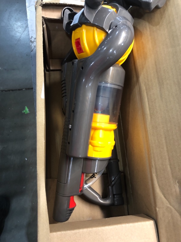 Photo 2 of (handle does not fit into slot) 
casdon dyson toy vacuum