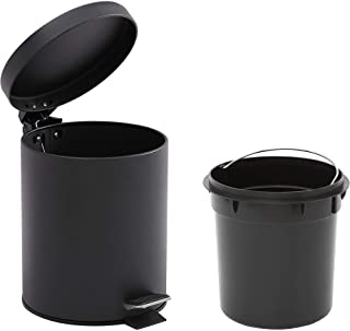 Photo 1 of Addison Home SBABIN5LITTJMB Bathroom Trash Can, Black