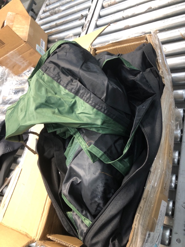Photo 1 of Truck Bed Tent 6.8' x 5.4' x 5.5' with Extra Tent Cover, Full Size Truck Tent Two Person Sleeping Capacity, Full Coverage Waterproof Pickup Tent for Camping, Hiking, Fishing, Green & Black
