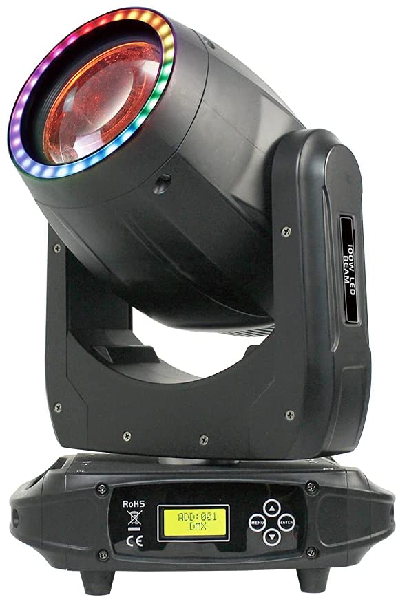 Photo 1 of BORYLI 100W LED module beam moving head light DMX512 control stage light for birthday wedding Christmas DJ disco KTV bar club party event show
