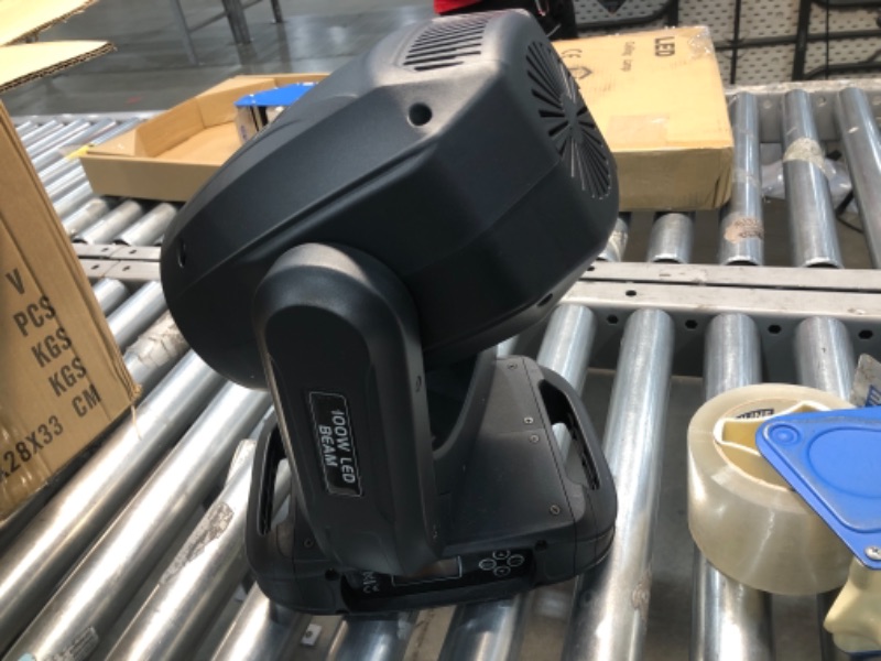 Photo 1 of BORYLI 100W LED module beam moving head light DMX512 control stage light for birthday wedding Christmas DJ disco KTV bar club party event show
