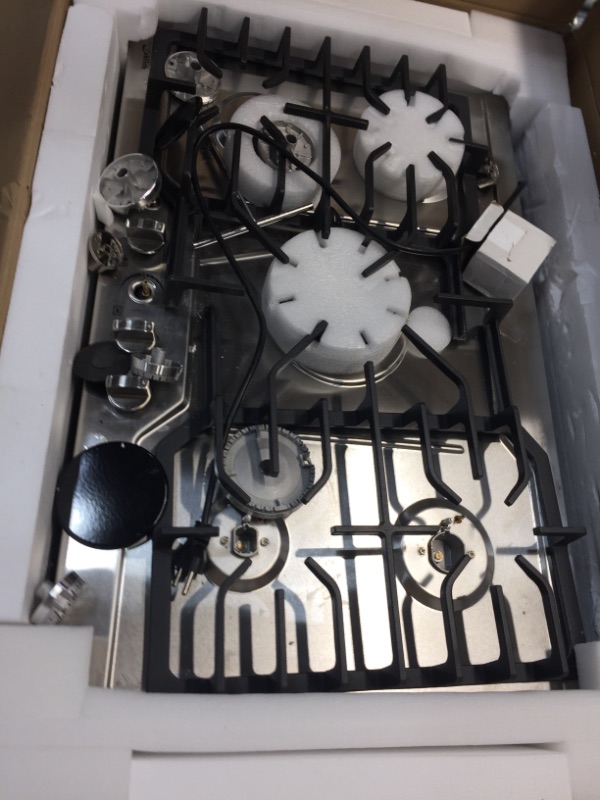 Photo 1 of 30 Inch Gas Cooktop LW5S01, Sealed 5 Burners Gas Cooktop,Stainless Steel Gas Cooktop, LG/NG Convertible,Heavy-Duty Grates Gas Stovetop,Gas Burner Thermocouple Protection
