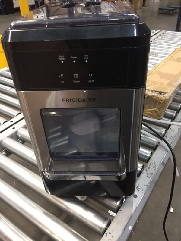 Photo 2 of FRIGIDAIRE EFIC235-AMZ Countertop Crunchy Chewable Nugget Ice Maker, 44lbs per Day, 12 x 17 x 19 inches
