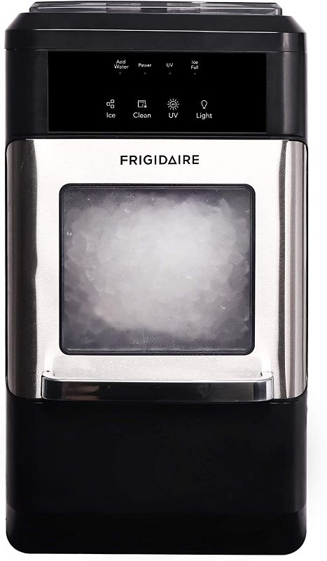 Photo 1 of FRIGIDAIRE EFIC235-AMZ Countertop Crunchy Chewable Nugget Ice Maker, 44lbs per Day, 12 x 17 x 19 inches
