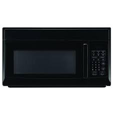 Photo 1 of 1.6 cu. ft. Over the Range Microwave in Black
