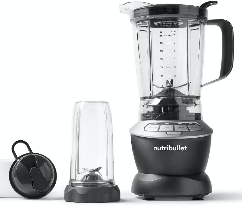 Photo 1 of NutriBullet Blender Combo with Single Serve Cups, 1000W
DOESNT TURN ON PARTS ONLY.