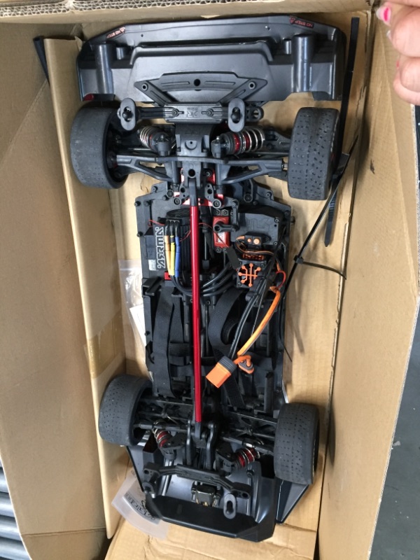 Photo 6 of ARRMA 1/7 Felony 6S BLX Street Bash All-Road Muscle Car RTR (Ready-to-Run Transmitter and Receiver Included, Batteries and Charger Required), Black, ARA7617V2T1
