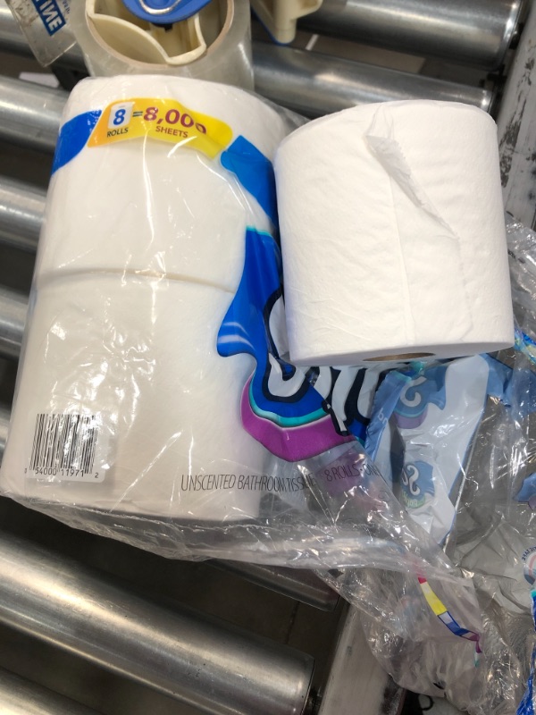 Photo 4 of **ONLY 2 COMPLETE PACKS OF 8**** 19 ROLLS IN TOTAL** Scott 1000 Sheets Per Roll Toilet Paper, 32Rolls (4 Packs of 8), Bath Tissue
