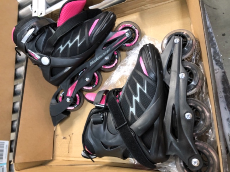 Photo 2 of BLADERUNNER by ROLLERBLADE ADVANTAGE PRO XT W Inline Skate 2021 Black/pink - SIZE 8 US
