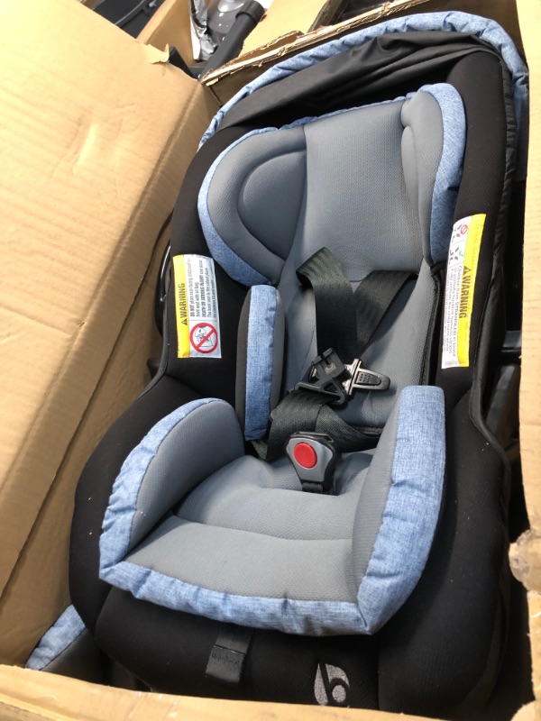 Photo 3 of Baby Trend Secure Snap Tech™ 35.00 Lbs Infant Car Seat, Blue Chambray
