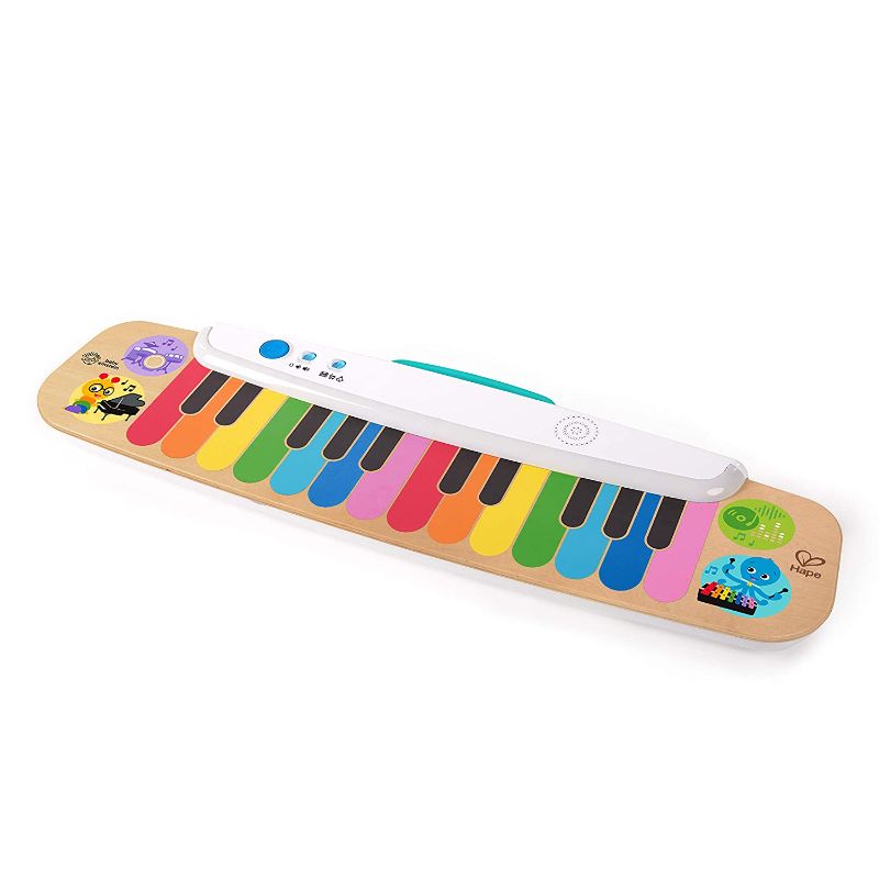 Photo 1 of Baby Einstein Notes & Keys Magic Touch Wooden Electronic Keyboard Toddler Toy, Ages 12 Months +
**MINOR DAMAGE FROM USE**
