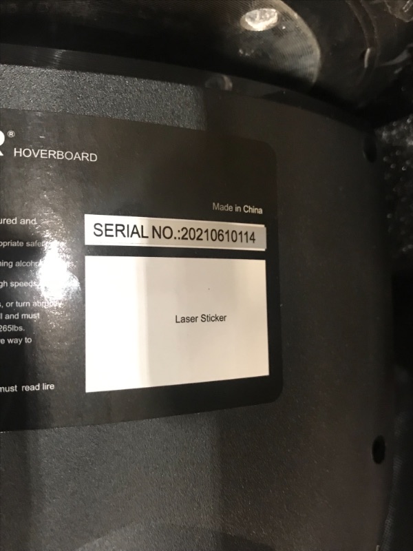 Photo 4 of 8.5 inch Warrior G2 Hoverboard Smart Self Balancing Scooter with Music Speaker and App-Enabled Hoverboard UL2272 Certificated All Terrain Off Road LED Lights
***NEW AND TESTED**NEEDS TO BE RECALIBRATED***
