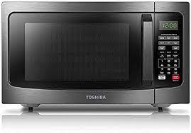 Photo 5 of *** PARTS ONLY DAMAGED***
Toshiba EM131A5C-BS Microwave Oven with Smart Sensor, Easy Clean Interior, ECO Mode and Sound On/Off, 1.2 Cu Ft, Black Stainless Steel
