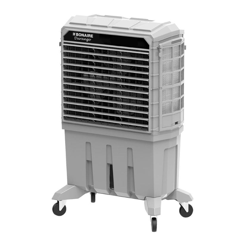 Photo 1 of ***DAMAGE SEE PHOTOS *** 
Bonaire Durango 5300 CFM 3-Speed Portable Evaporative Cooler for 1600 Sq. Ft., Gray
