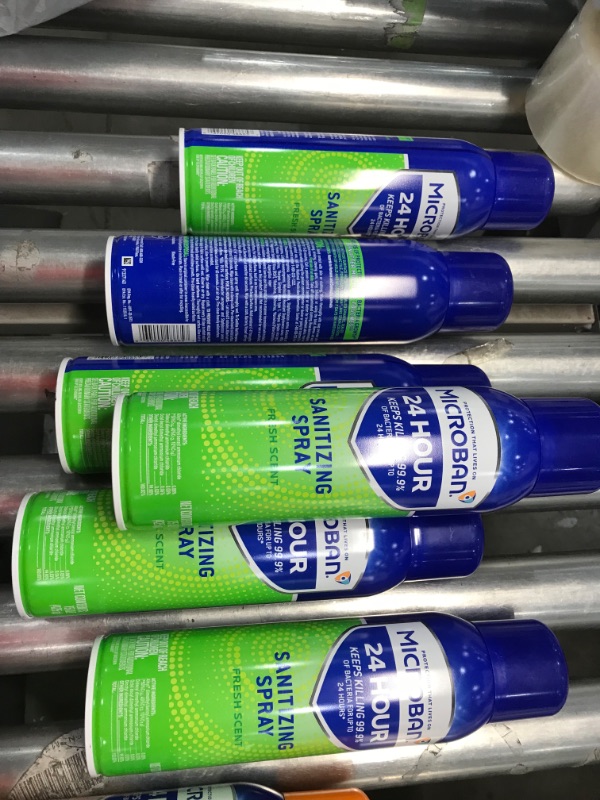 Photo 2 of 
Microban
15 oz. 24-Hour Fresh Sanitizing Aerosol Spray (6-Pack)