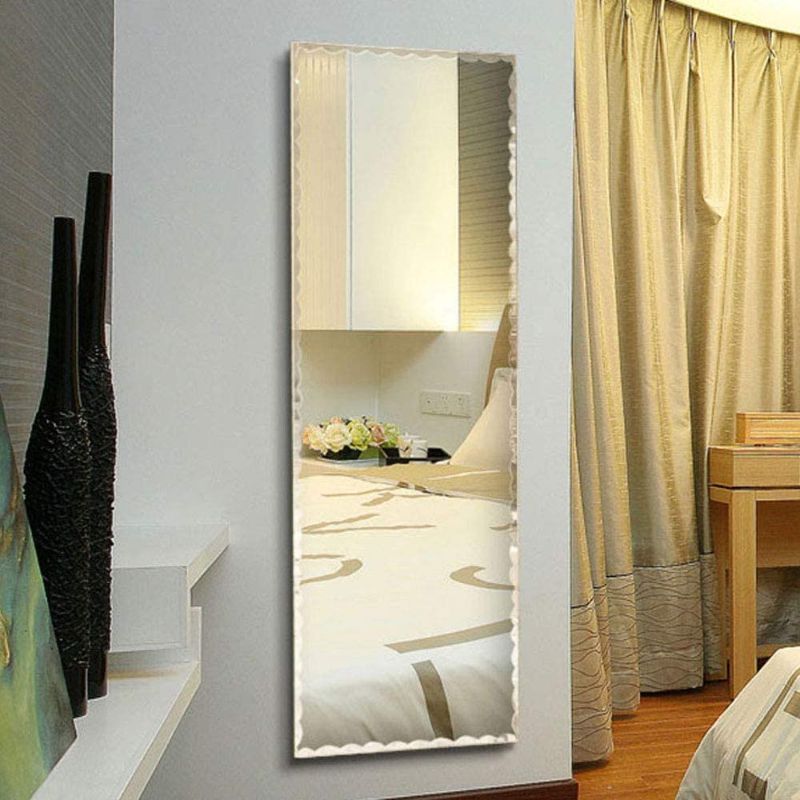 Photo 1 of Decoraport Full Length Mirror Wall-Mounted Mirror Dressing Mirror Full Size Frameless Mirror 18 in x 57 in (A-D002)

