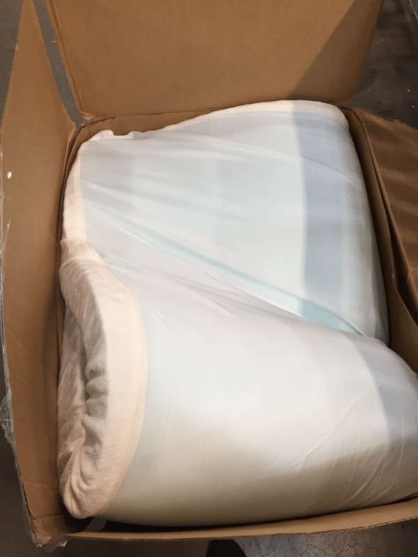 Photo 1 of 3 Inch Gel Memory Foam Mattress Topper Queen Size , Cooling Mattress Pad Cover for Back Pain, Bed Topper with Removable Bamboo Cover?Soft & Breathable
