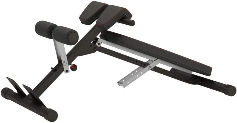 Photo 1 of Fitness Reality X-Class Light Commercial Multi-Workout Abdominal/Hyper Back Extension Bench, Black
