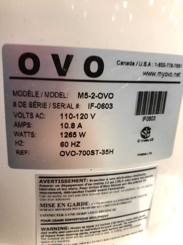 Photo 1 of OVO Heavy Duty Powerful Central Vacuum System