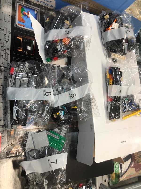 Photo 4 of ***MISSING 7 BAGS OF LEGOS*** LEGO Nintendo Entertainment System 71374 Building Kit; Creative Set for Adults; Build Your Own NES and TV, New 2021 (2,646 Pieces)
