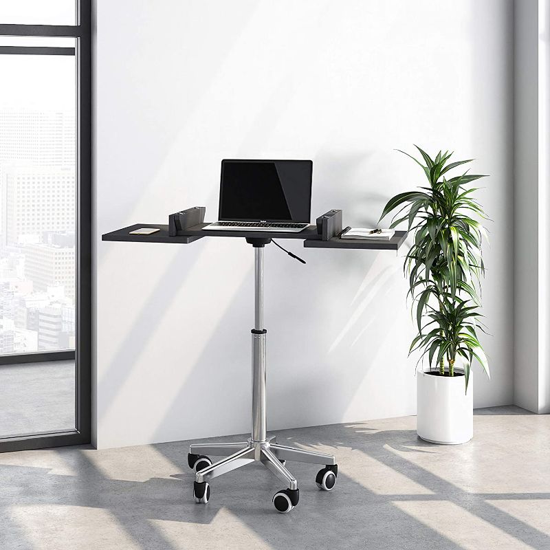 Photo 1 of Techni Mobili SIB006-GPH06, Foldable Table Laptop Cart
