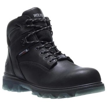 Photo 1 of Wolverine - I-90 EPX Men's 6 inch Work Boots - Leather Composite-Toe - Black 10.5(M)