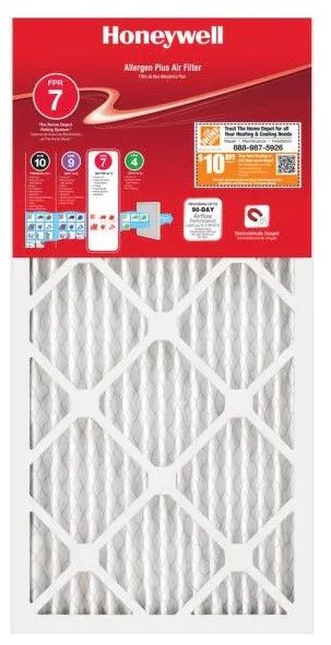 Photo 1 of 12 items 
Honeywell 14 x 24 x 1 Allergen Plus Pleated MERV 11 - FPR 7 Air Filter ($13 x 12)