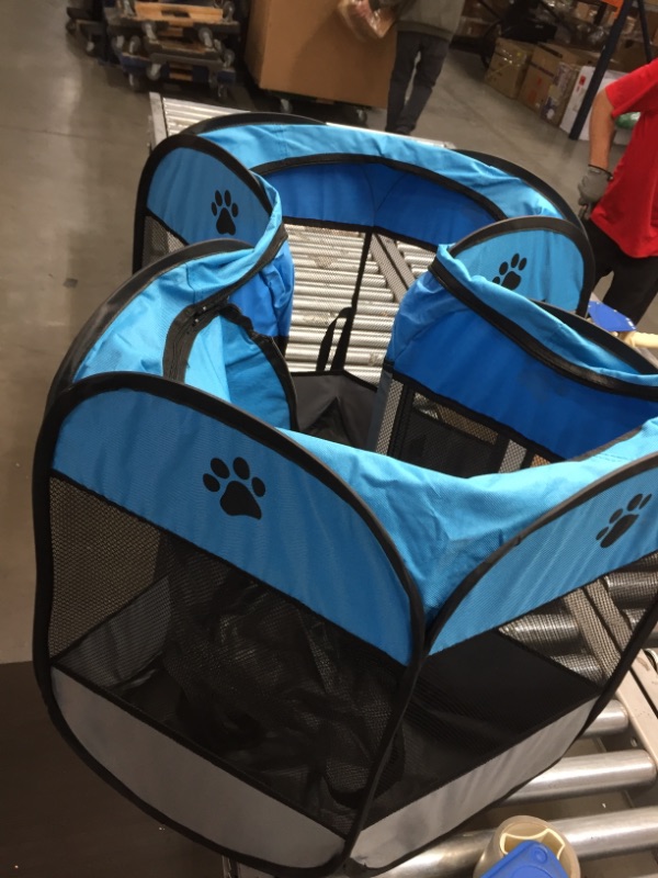 Photo 3 of (stock photo for reference only not exact item (different color ))
Horing Pop Up Tent Pet Playpen Carrier Dog Cat Puppies Portable Foldable Durable Paw Kennel