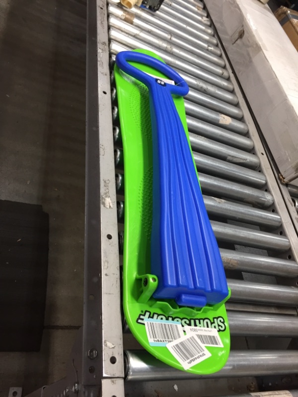 Photo 2 of Airhead Scoot Youth Snow Scooter, Blue/Green, 38 x 8.5 x 32 in.