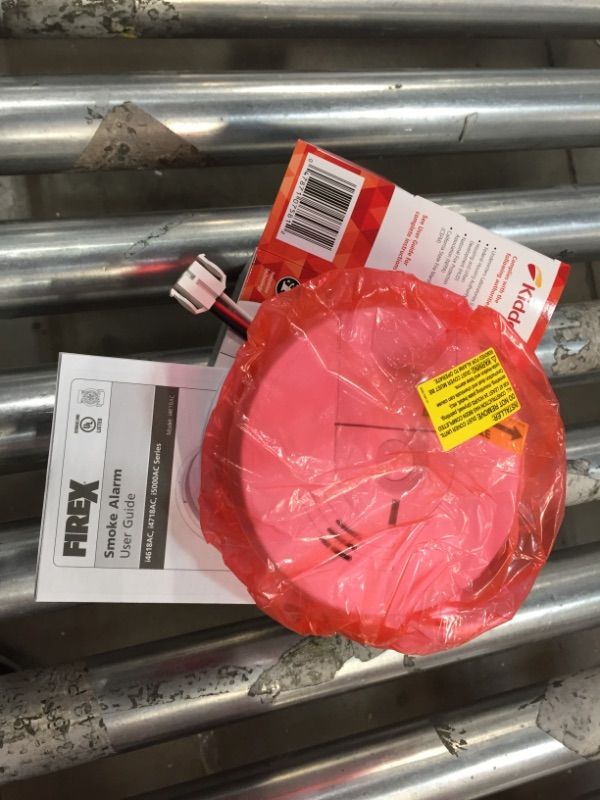 Photo 1 of  3 ITEMS Kidde Firex Smoke Detector, Hardwired with Battery Backup & Front-Load Battery Door, Smoke Alarm ($17 X 3)