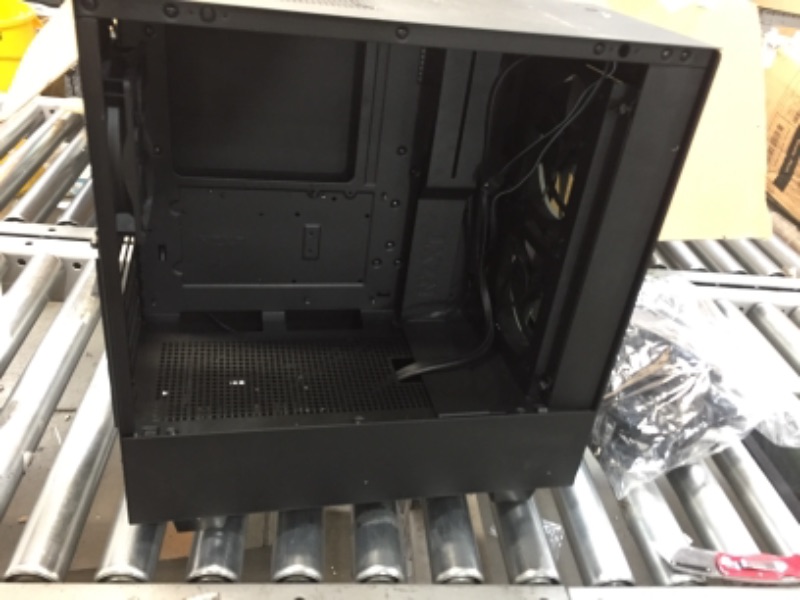 Photo 2 of NZXT - H510 Elite Compact ATX Mid-Tower Case with Dual-Tempered Glass - Matte Black
