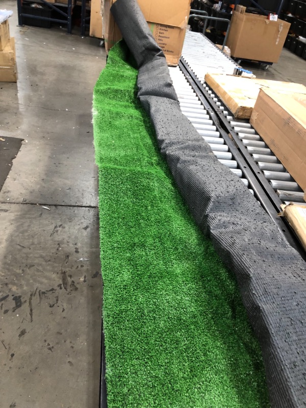 Photo 2 of  Artificial Grass Synthetic Turf 9FTx12FT - Outdoor/Indoor Fake Grass Rug-Realistic Astroturf for Dogs-Custom Size Provided
